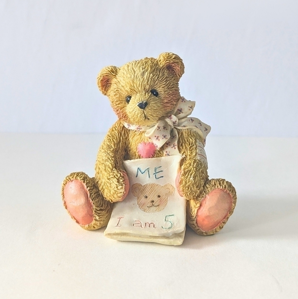 Cherished Teddies Age 5 "Color Me Five" Figurine